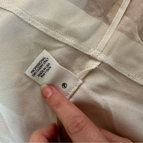 Yigal Azrouël silk long sleeve blouse size 0 - Picture 5 of 7